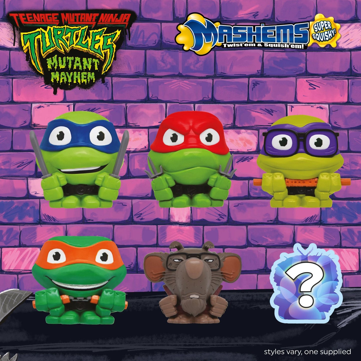 Mash'em Teenage Mutant Ninja Turtles TMNT Single