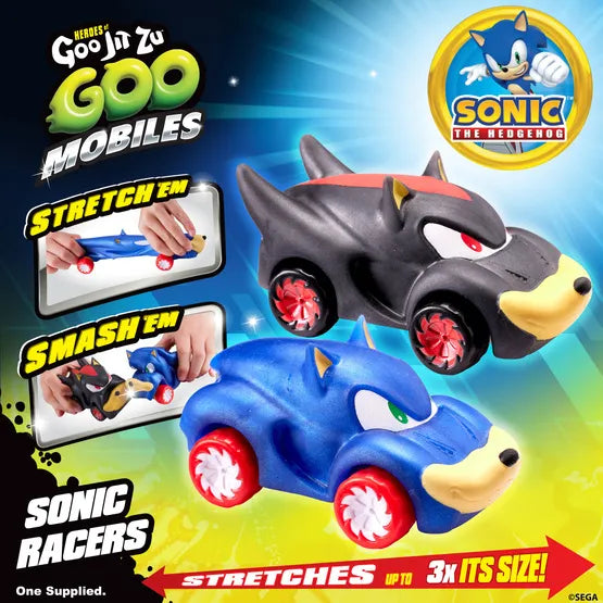 Heroes of Goo Jit Zu - Goo Mobiles Sonic The Hedge Hog - Sonic Car