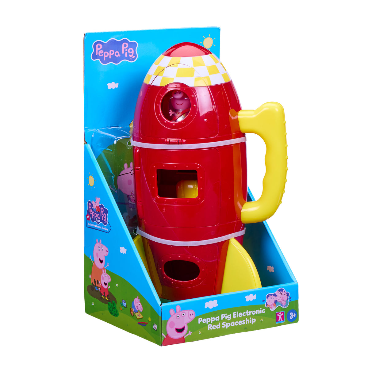 Peppa Pig Electronic Red Space ship and figure Toy Set