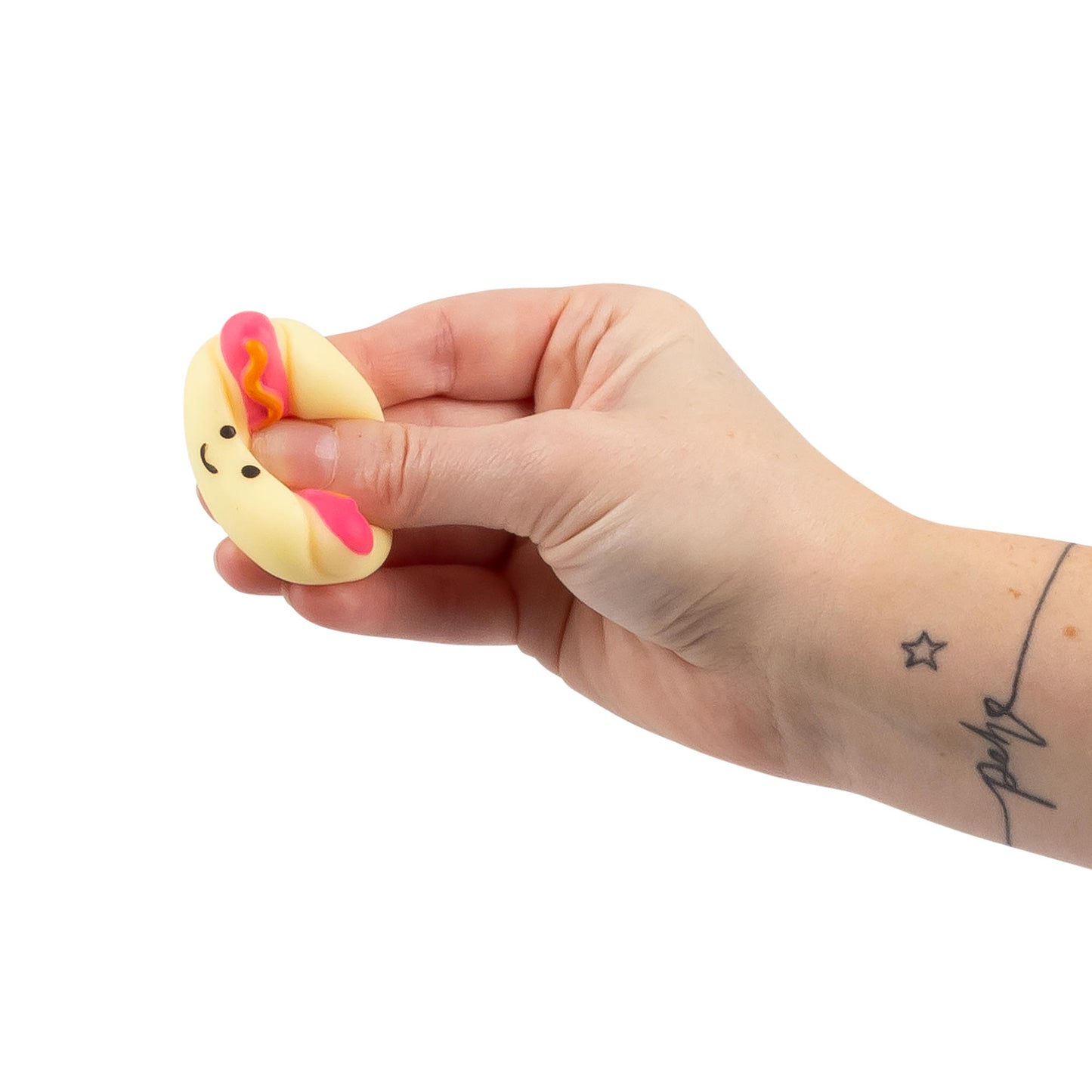 4 x Scrunchems Mini Squish Buddies Fast Food. Sensory Squishy Fidget Anxiety Stress Toy