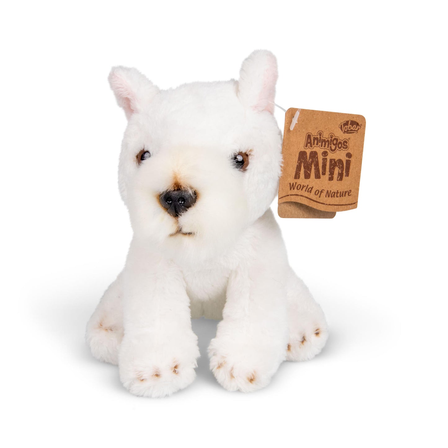 Animigos World Of Nature Mini Westie cuddly soft toy