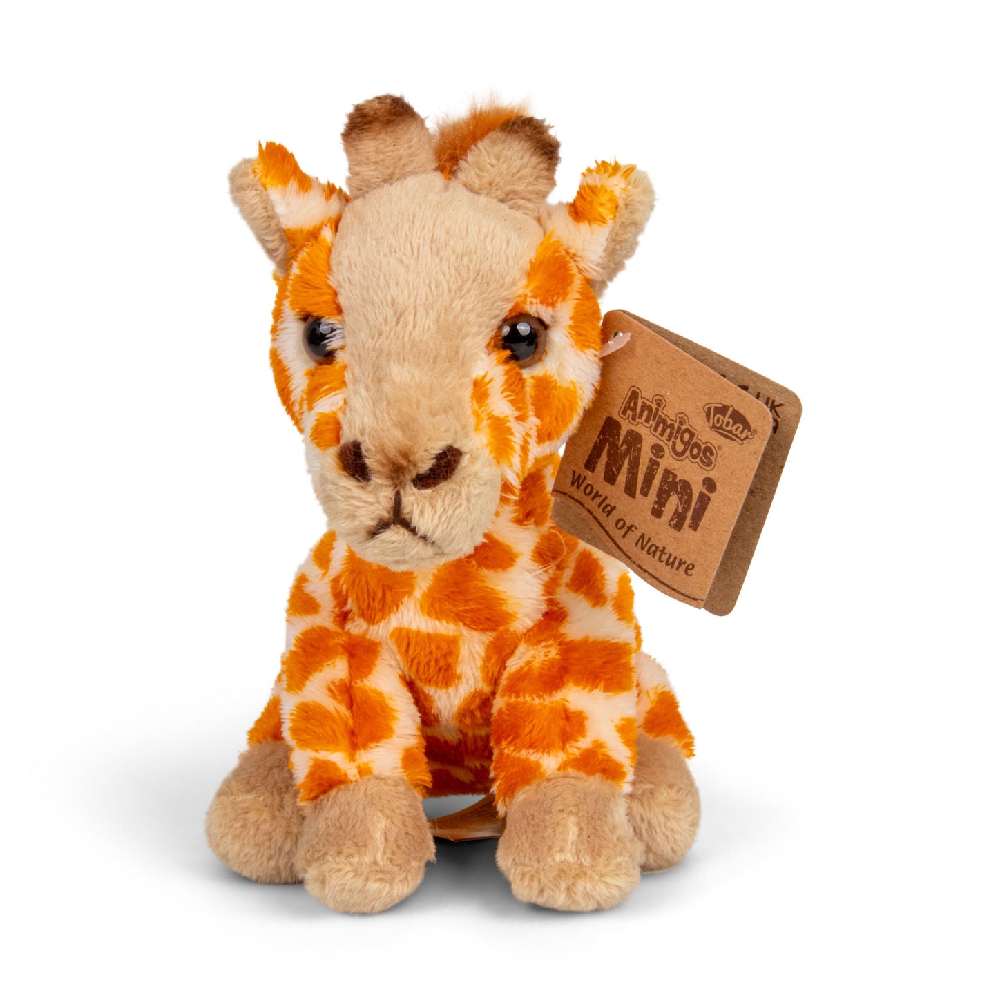 Animigos World Of Nature Mini Giraffe cuddly soft toy