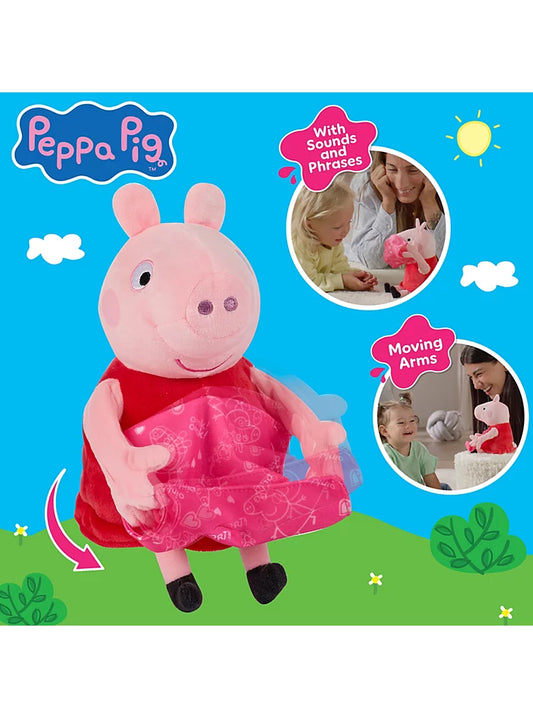 Peppa Pig Peek-a-Boo Peppa Interactive Soft Cuddly Toy