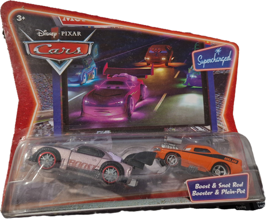 Disney Pixar Cars Boost and Snot Rod