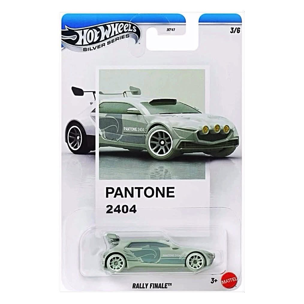 Hot Wheels Silver Series Pantone 2404 Rally Finale Toy Car