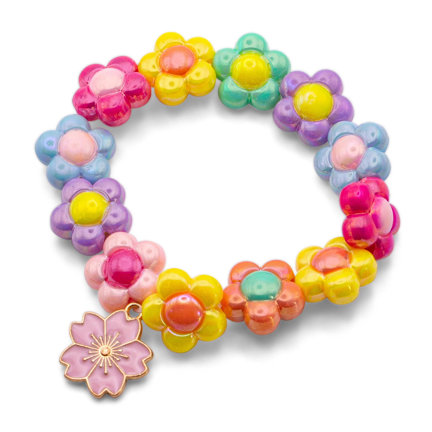 Pick n Pop Bracelets Pretty Flower Make Your Own Bead Kit