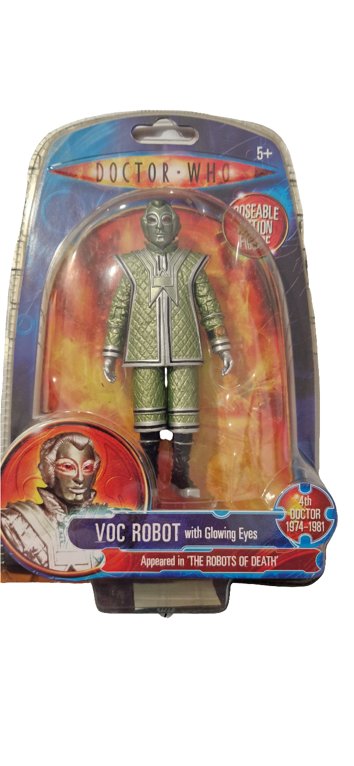 Doctor Who Classic VOC Robot figure from Robots of Death