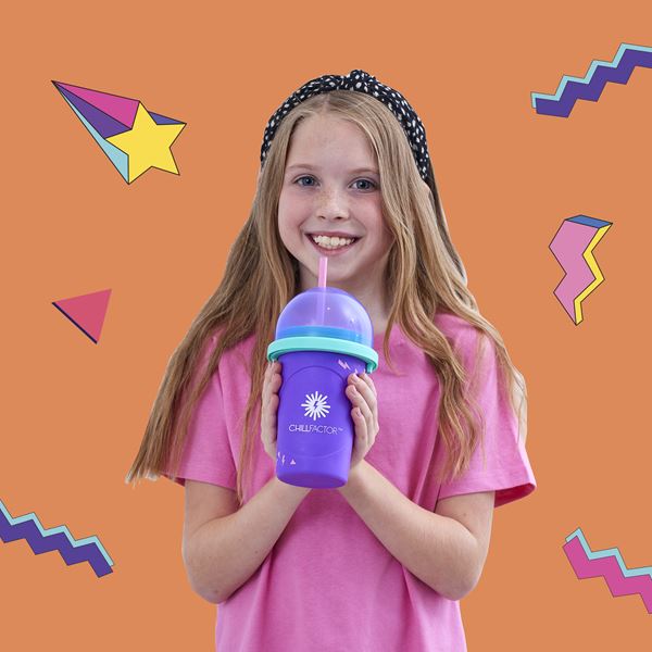 Chillfactor Colour Shock Slushy Maker Power Purple