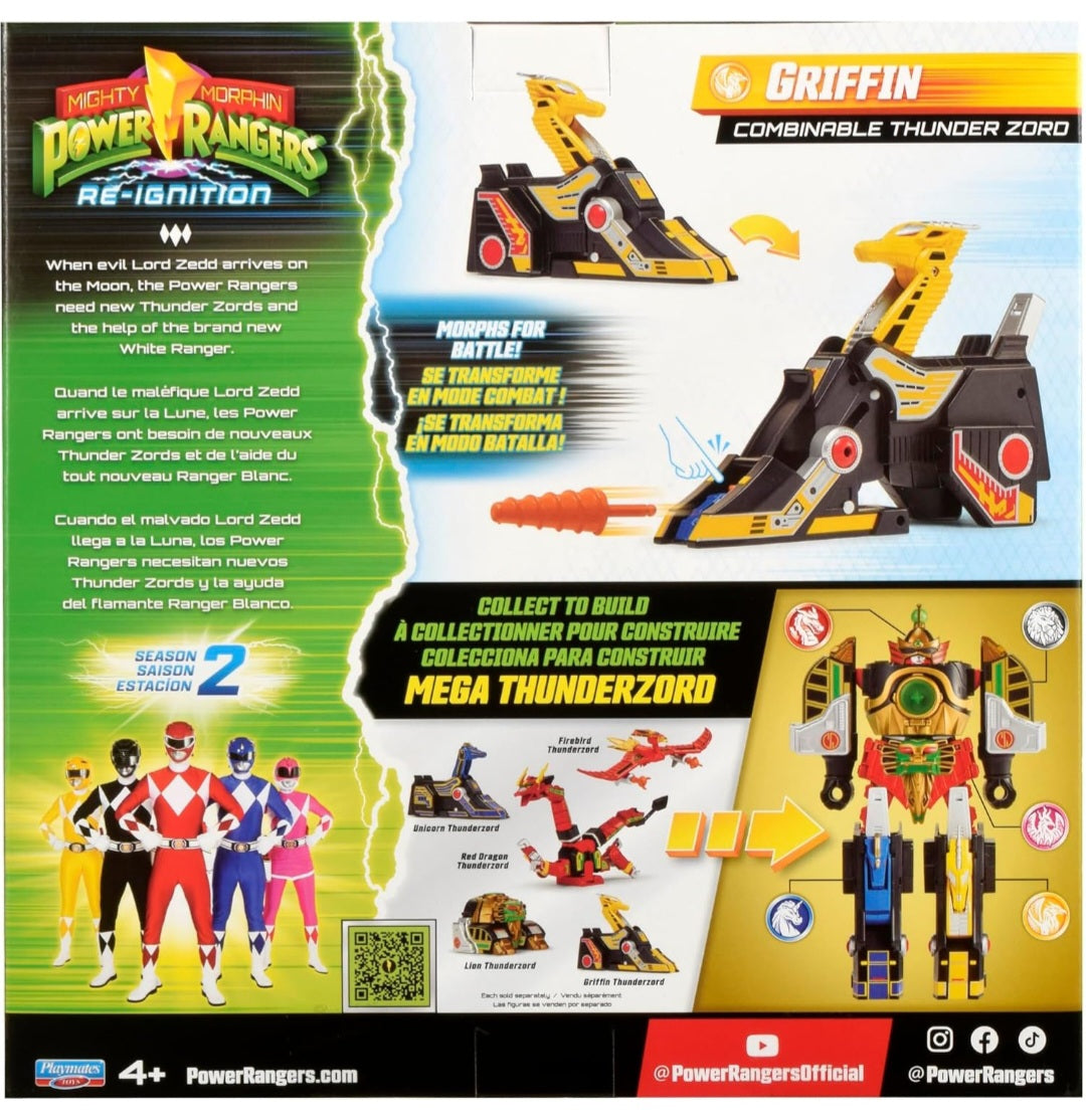 Mighty Morphin Power Rangers Re-Ignition Griffin Thunder Zord Series 2 S2