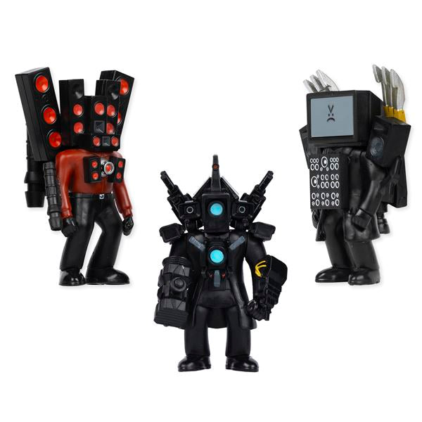 Skibidi Toilet Titan 3 pack