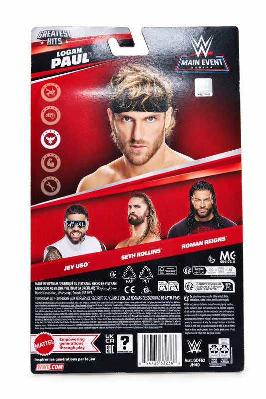 WWE Greatest Hits Logan Paul Figure wave 3