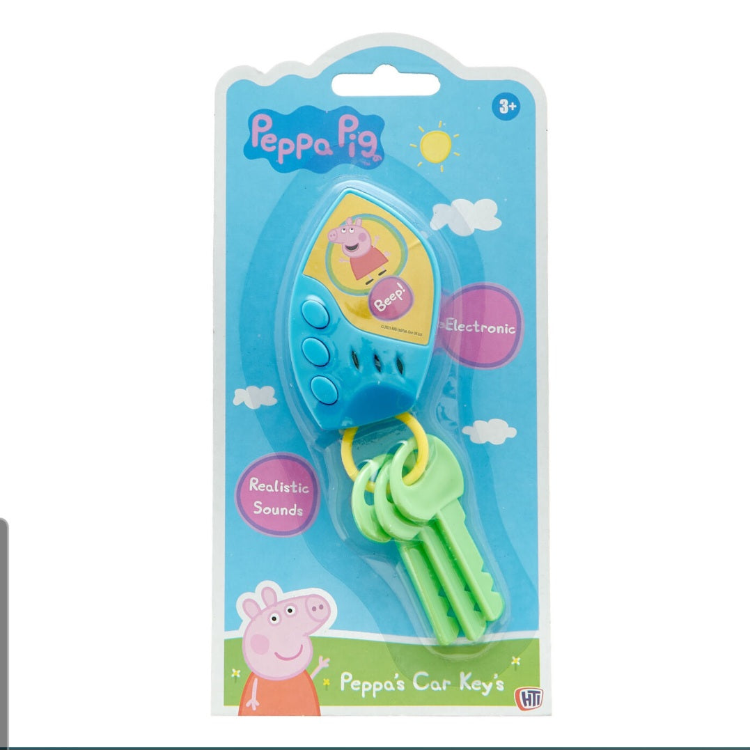 Peppa Pig Car Keys Pretend Play Toy