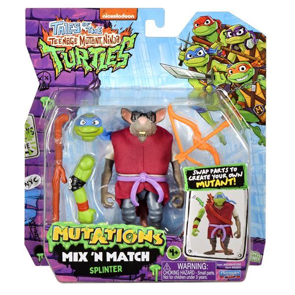 Tales of Teenage Mutant Ninja Turtles Mix and Match Splinter figure