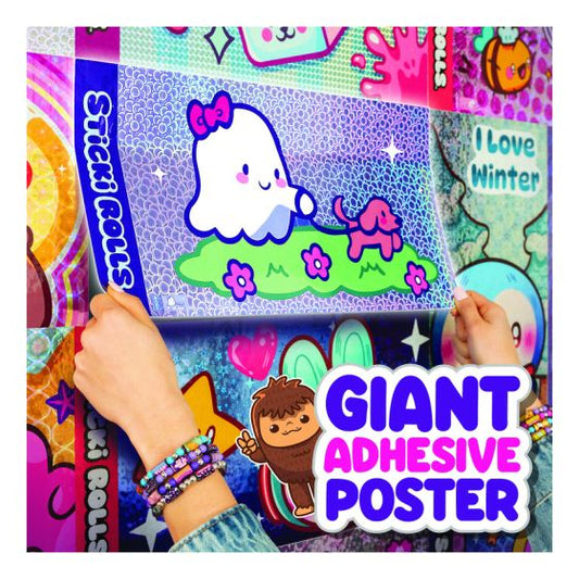 Sticki Rolls Jumbo Sticki 3 Pack Stickers