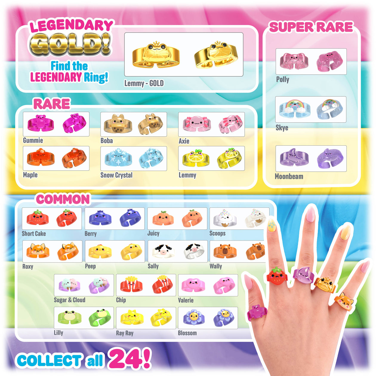 Jelly Cakes Chillin Cake XL Series 1 Chillin with Rachel sensory toy