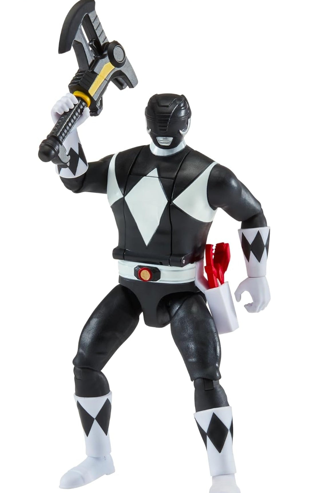 Mighty Morphin Power Rangers Auto Morphin Black Ranger Series 2 Figure MMPR Re-Ignition S2