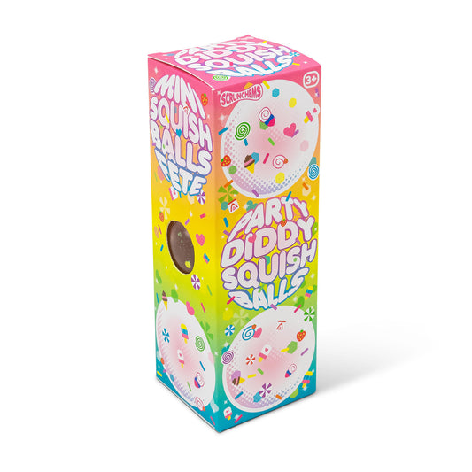 Scrunchems Party Diddy Squish Balls 3 pack