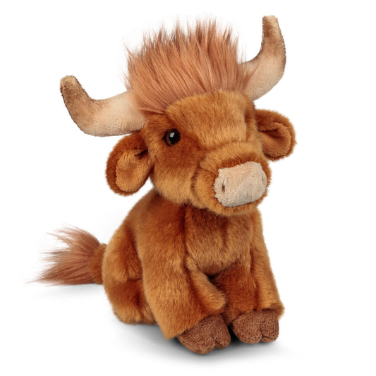 Animigos World Of Nature Highland Cow Plush Toy