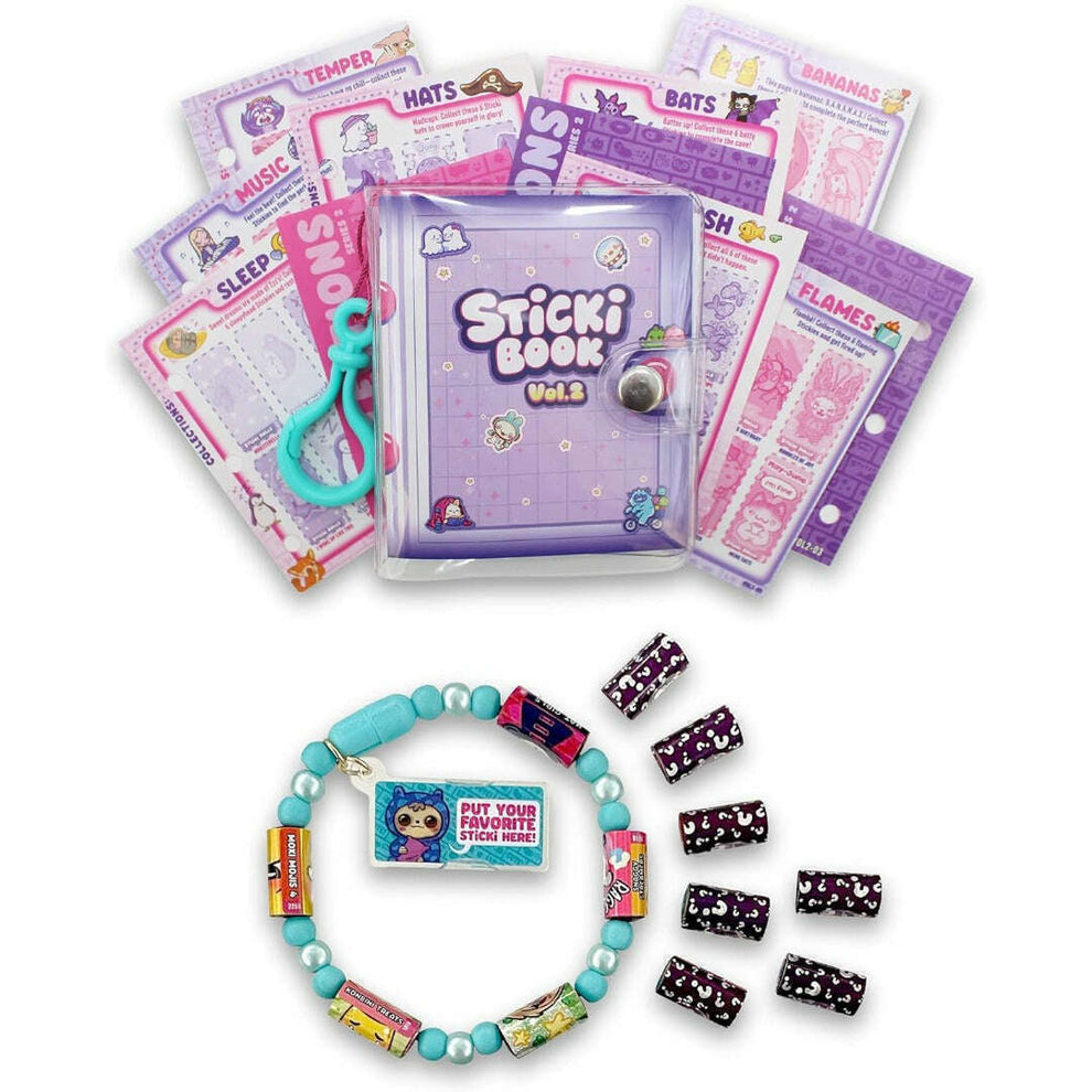 Sticki Rolls Sticki Book + 120 stickers Series 2