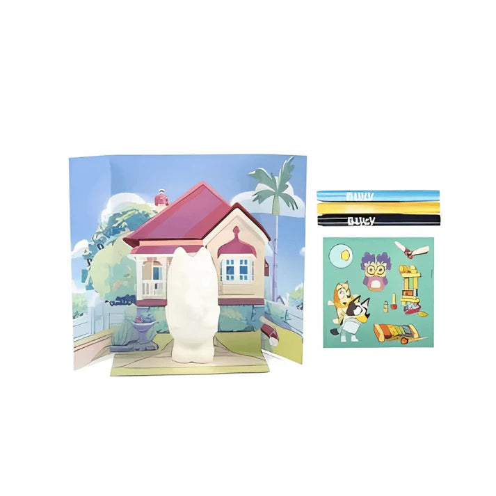 Bluey - Colour your Own Squishie figure