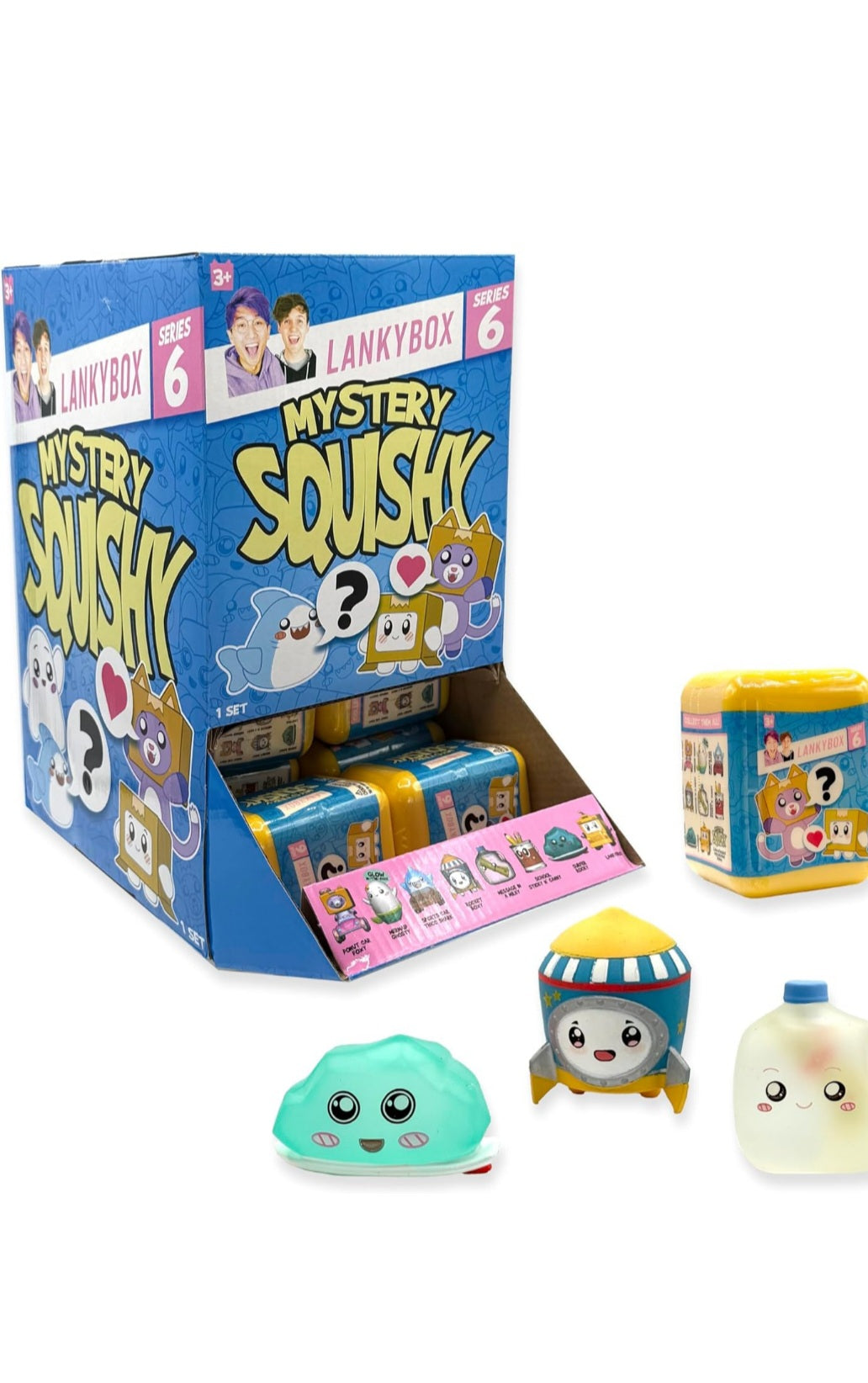 Lankybox Mystery Squishiy Figure Series 6 blind pack