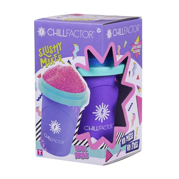 Chillfactor Colour Shock Slushy Maker Power Purple