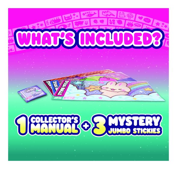 Sticki Rolls Jumbo Sticki 3 Pack Stickers