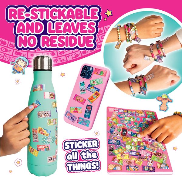 Sticki Rolls Sticki Book + 120 stickers