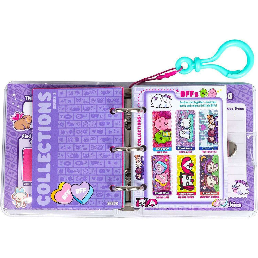 Sticki Rolls Sticki Book + 120 stickers Series 2