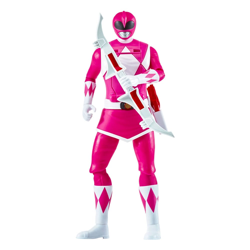 Mighty Morphin Power Rangers Auto Morphin Pink Ranger Figure MMPR Re-Ignition.
