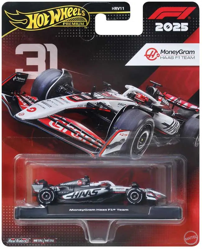 Hot Wheels Premium Formula One Moneygram Hass F1 Team Esteban