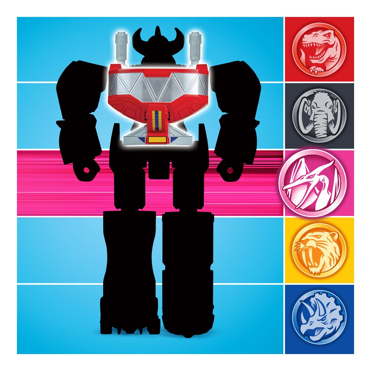 Mighty Morphin Power Rangers Combinable Dinozord figure MMPR Pterodactyl