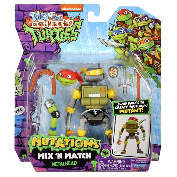 Tales of Teenage Mutant Ninja Turtles Mix and Match Metalhead figure