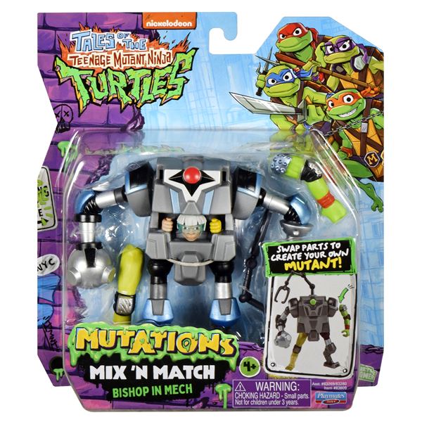Tales of Teenage Mutant Ninja Turtles Mix and Match Bishop in Mech figure