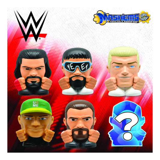 WWE Mash'ems single capsule (blind pack squishy figure)