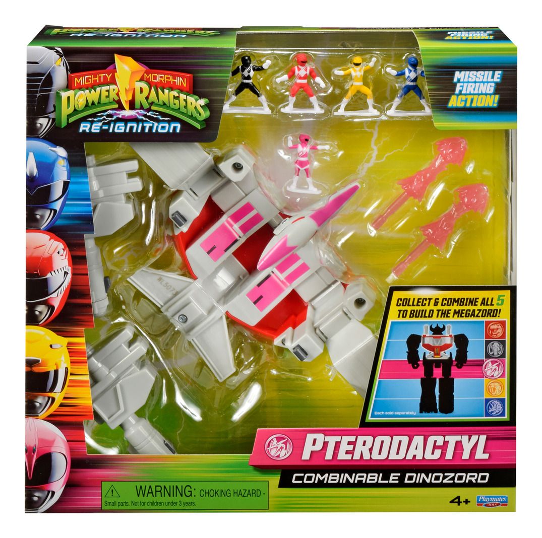 Mighty Morphin Power Rangers Combinable Dinozord figure MMPR Pterodactyl