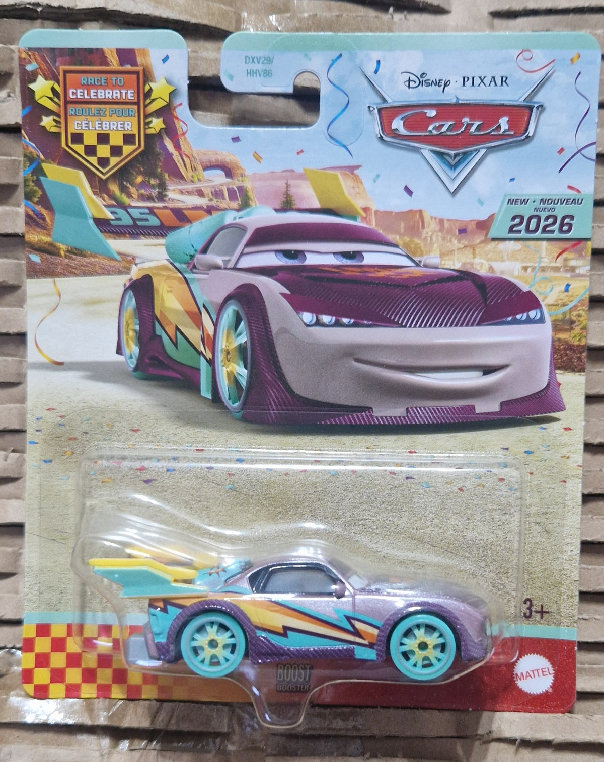 Disney Pixar Cars Race to Celebrate Boost Diecast Toy 20th Year