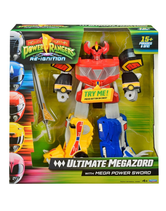 Mighty Morphin Power Rangers Ultimate Megazord figure MMPR Re-Ignition