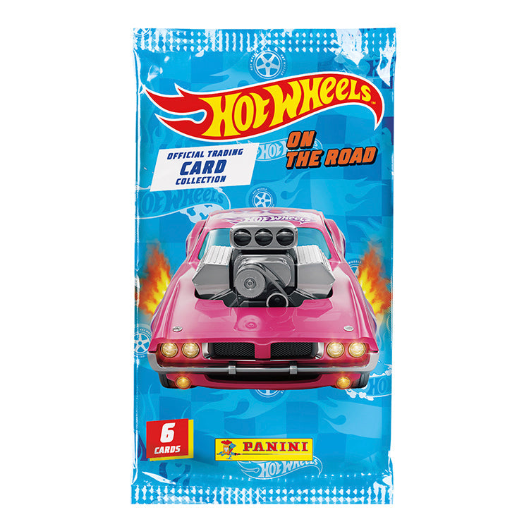 Hot Wheels On The Road Trading Cards Starter Pack