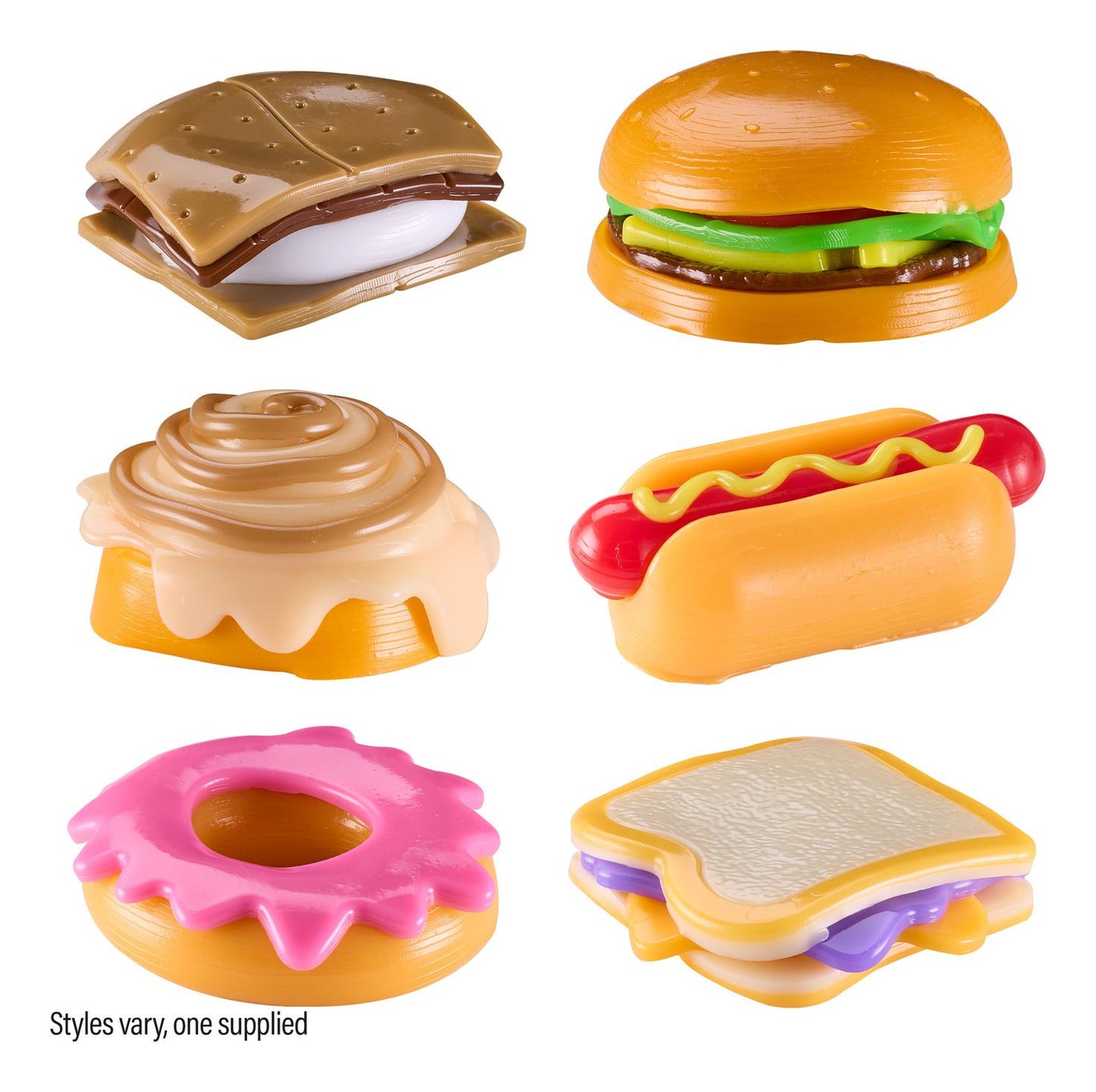 Mushmeez Taba Food Themed Layered Squishy Assorted