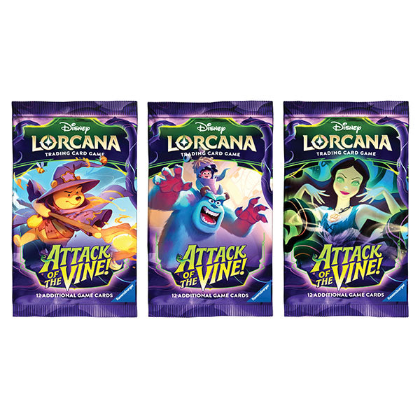 Disney Lorcana TCG - Set 13 Attack of the Vine - Booster Pack (24 Count)
