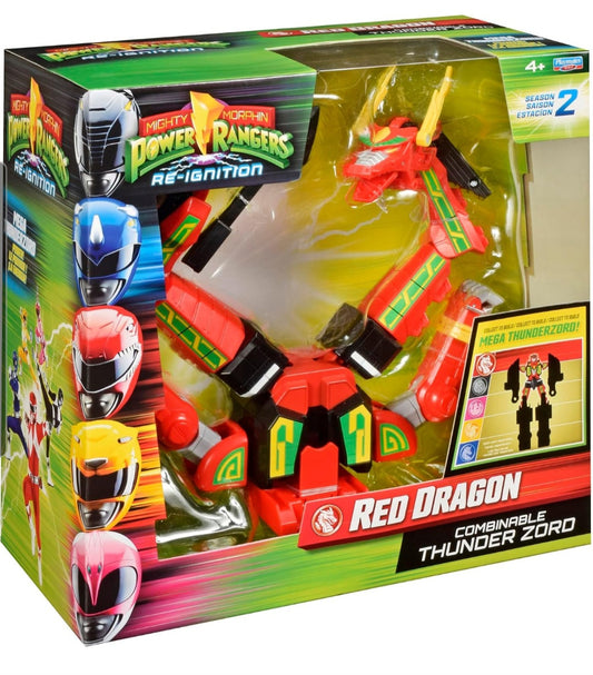 Mighty Morphin Power Rangers Re-Ignition Red Dragon Thunder Zord Series 2 S2
