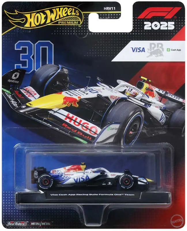 Hot Wheels Premium Formula 1 Visa Cash App Racing Bulls F1 Car