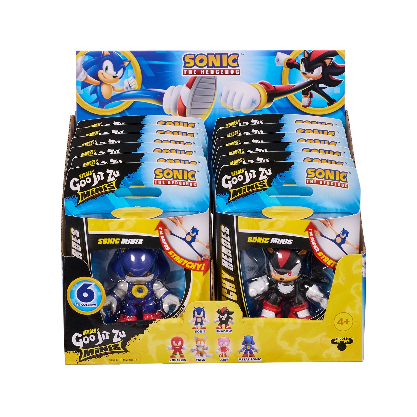 Heroes of Goo Jit Zu Sonic Minis Sonic The Hedgehog Metal Sonic figure