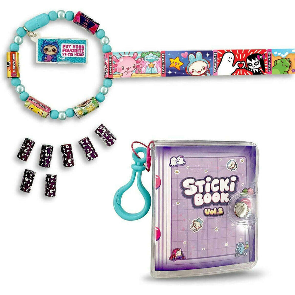 Sticki Rolls Sticki Book + 120 stickers Series 2
