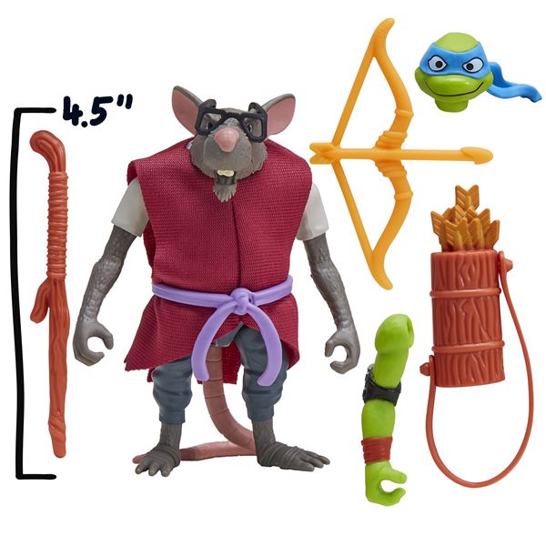 Tales of Teenage Mutant Ninja Turtles Mix and Match Splinter figure