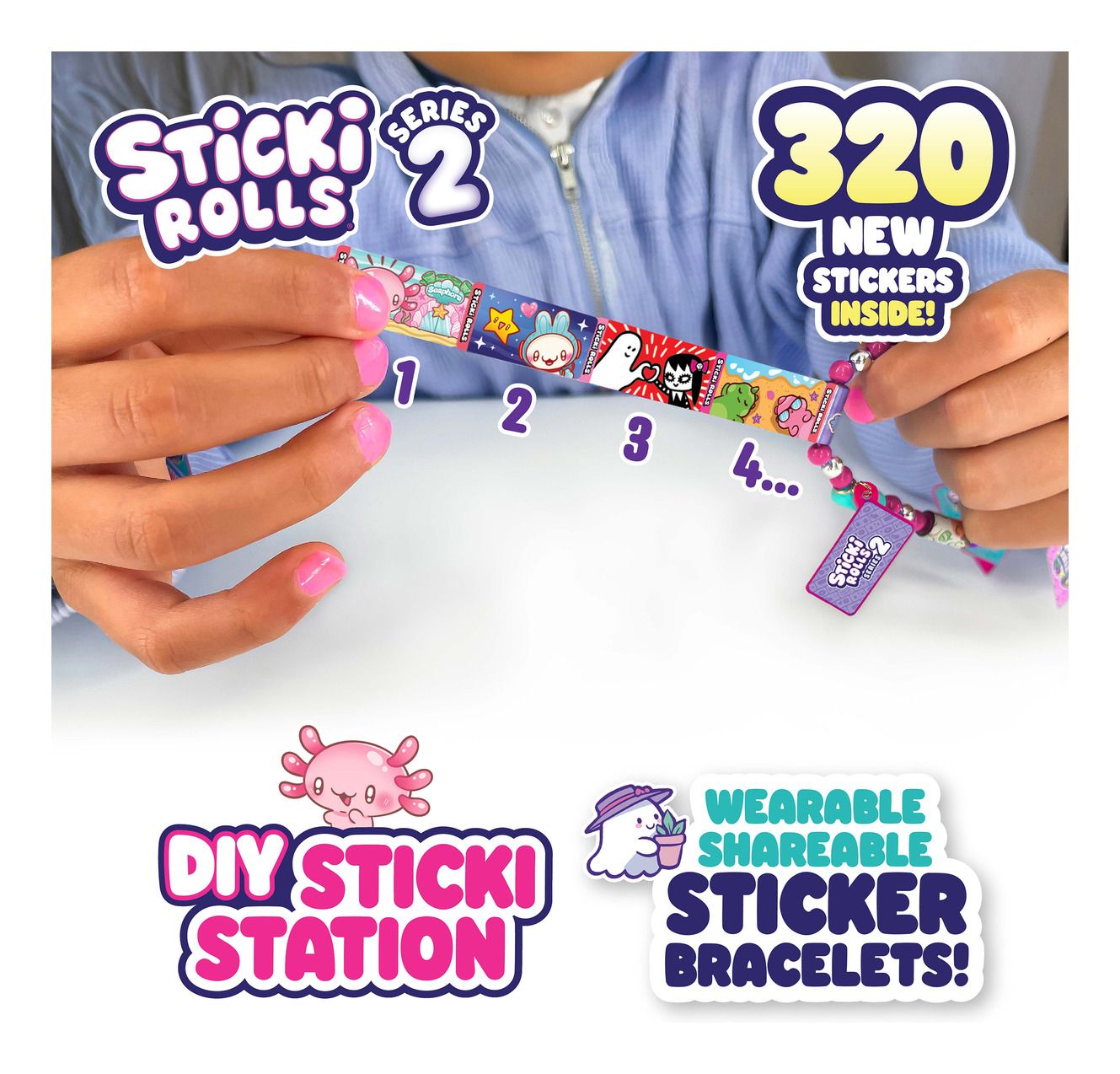 Sticki Rolls Sticki Station Series 2 320 stickers