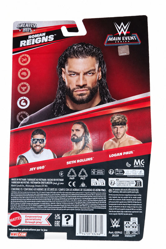 WWE Greatest Hits Roman Reigns Figure wave 3