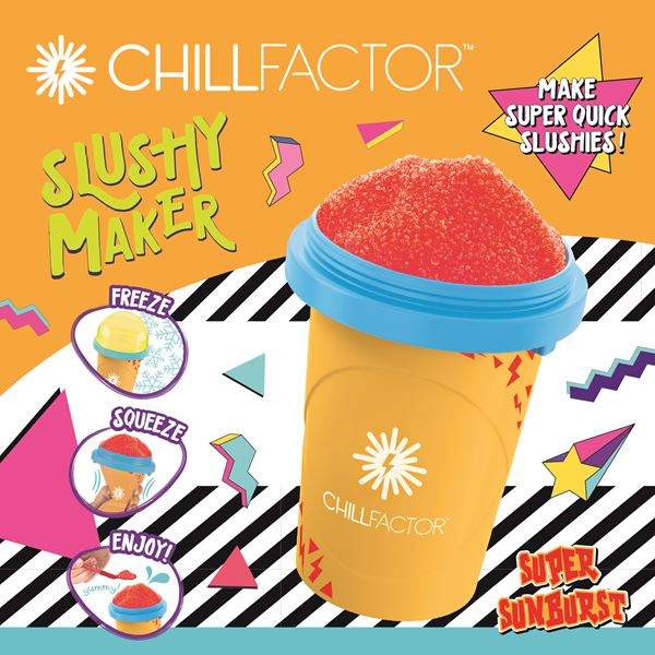 Chillfactor Colour Shock Slushy Maker Super Sunburst