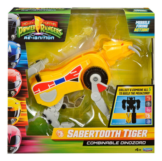 Mighty Morphin Power Rangers Combinable Dinozord figure MMPR Sabertooth Tiger